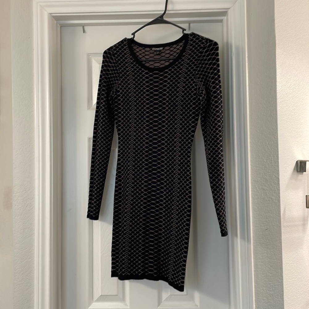 Fitted holiday dress